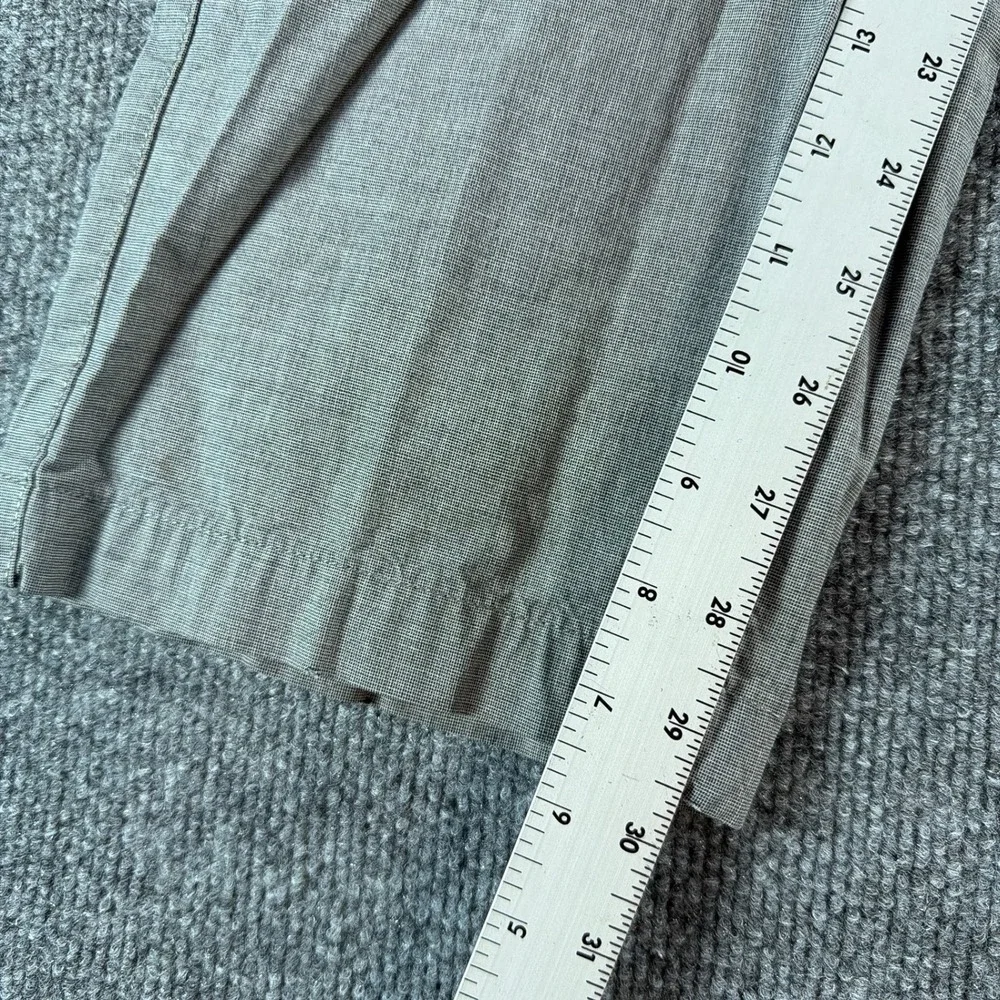 Banana Republic Kentfield Pant Mens 35x32‎ Gray Straight Leg Flat Front Office